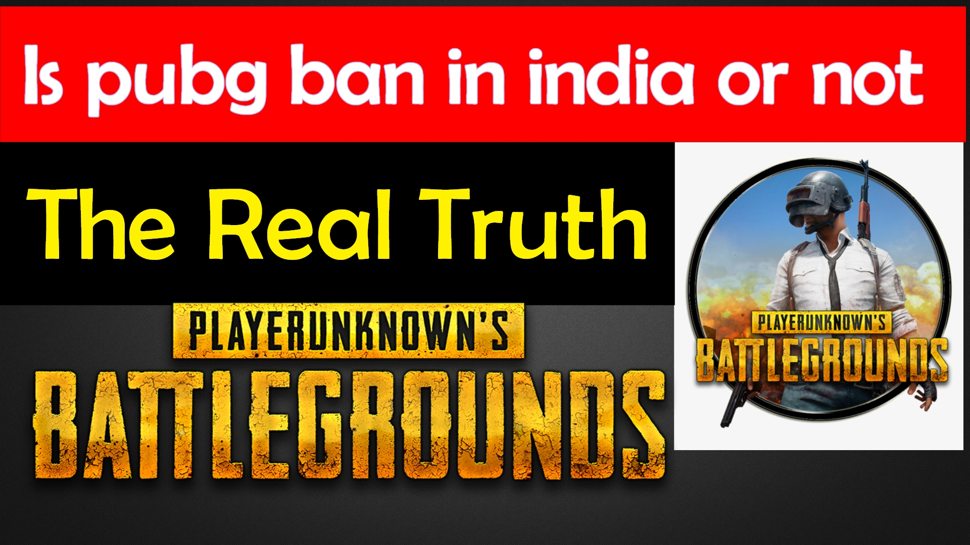  Why pubg is not banned in India the real truth Infinity Fact